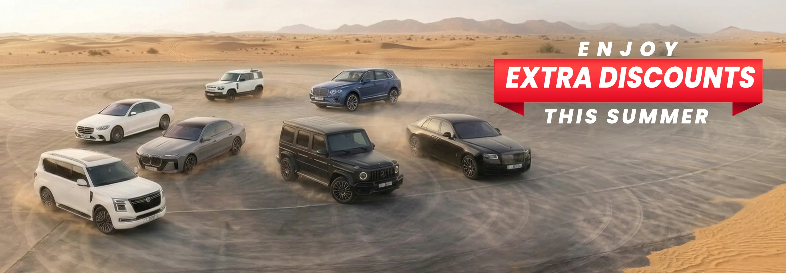 POF Rental Fleet Of Luxury Cars Dubai