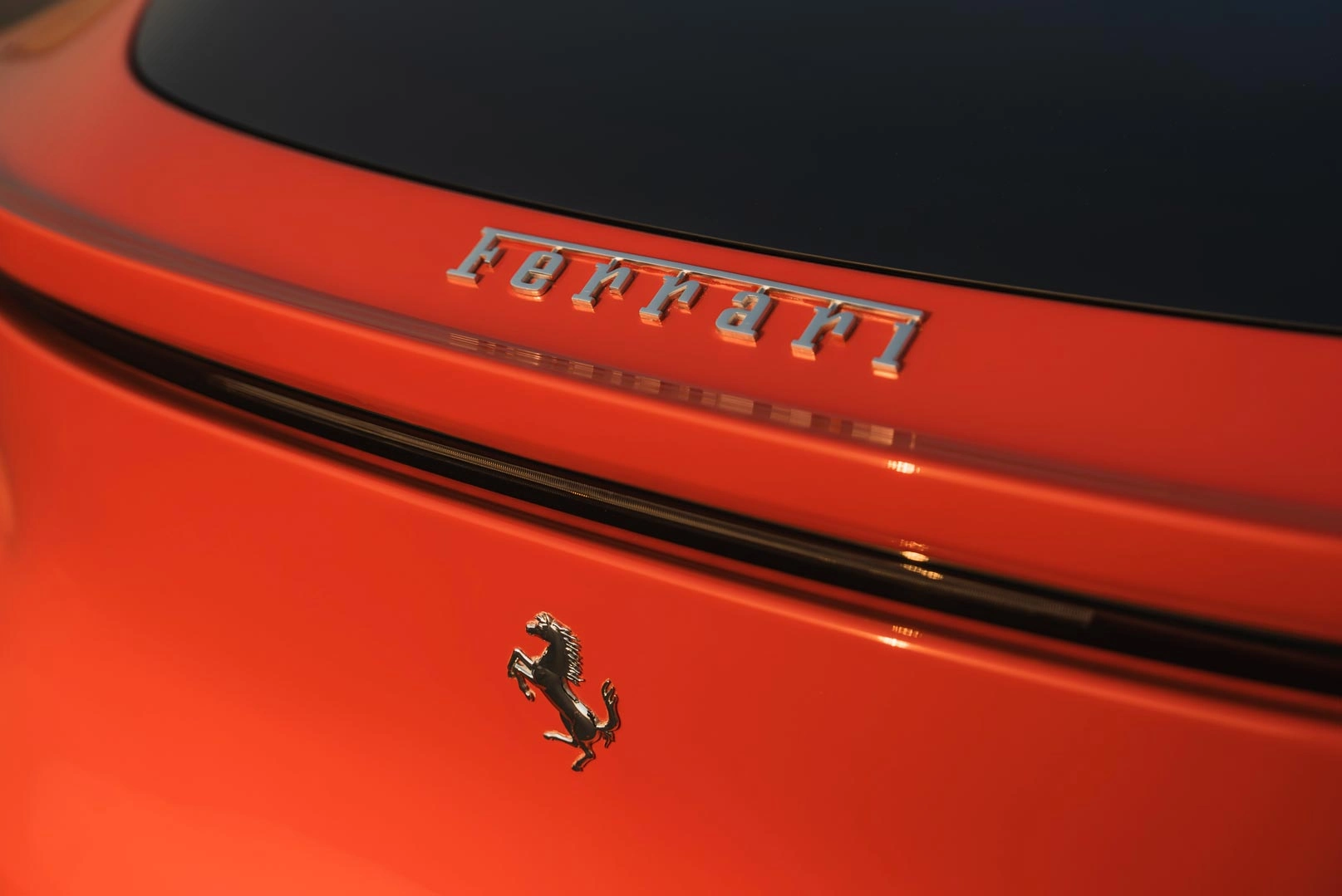Ferrari Purosangue luxury SUV rental in Dubai by POF Rental
